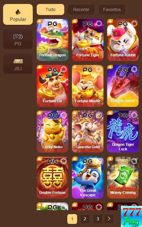 Jogos Certificados 777paz.com